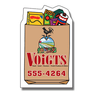 Promotional Magnets: Grocery Bag Magnets